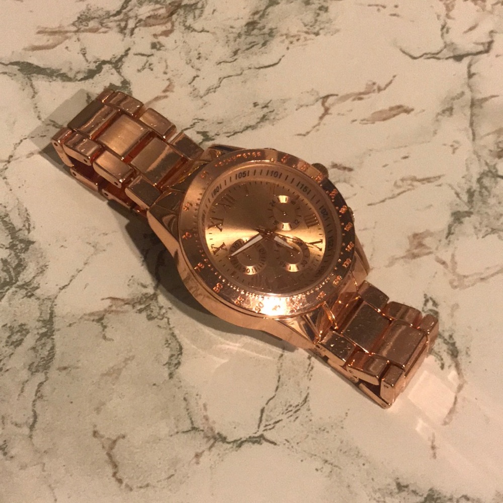 Rose Gold Watch